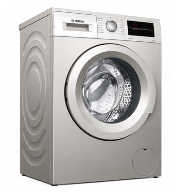 Bosch Series 2 | 8 kg Used Front Load Washer 1000 RPM Color Silver Model-WAJ2018SGC | 1Month Warnty - Image 2