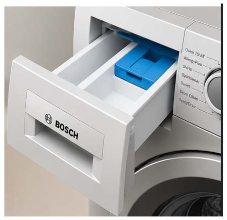 Bosch Series 2 | 8 kg Used Front Load Washer 1000 RPM Color Silver Model-WAJ2018SGC | 1Month Warnty - Image 5